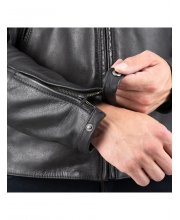 Oxford Holton Leather Motorcycle Jacket at JTS Biker Clothing